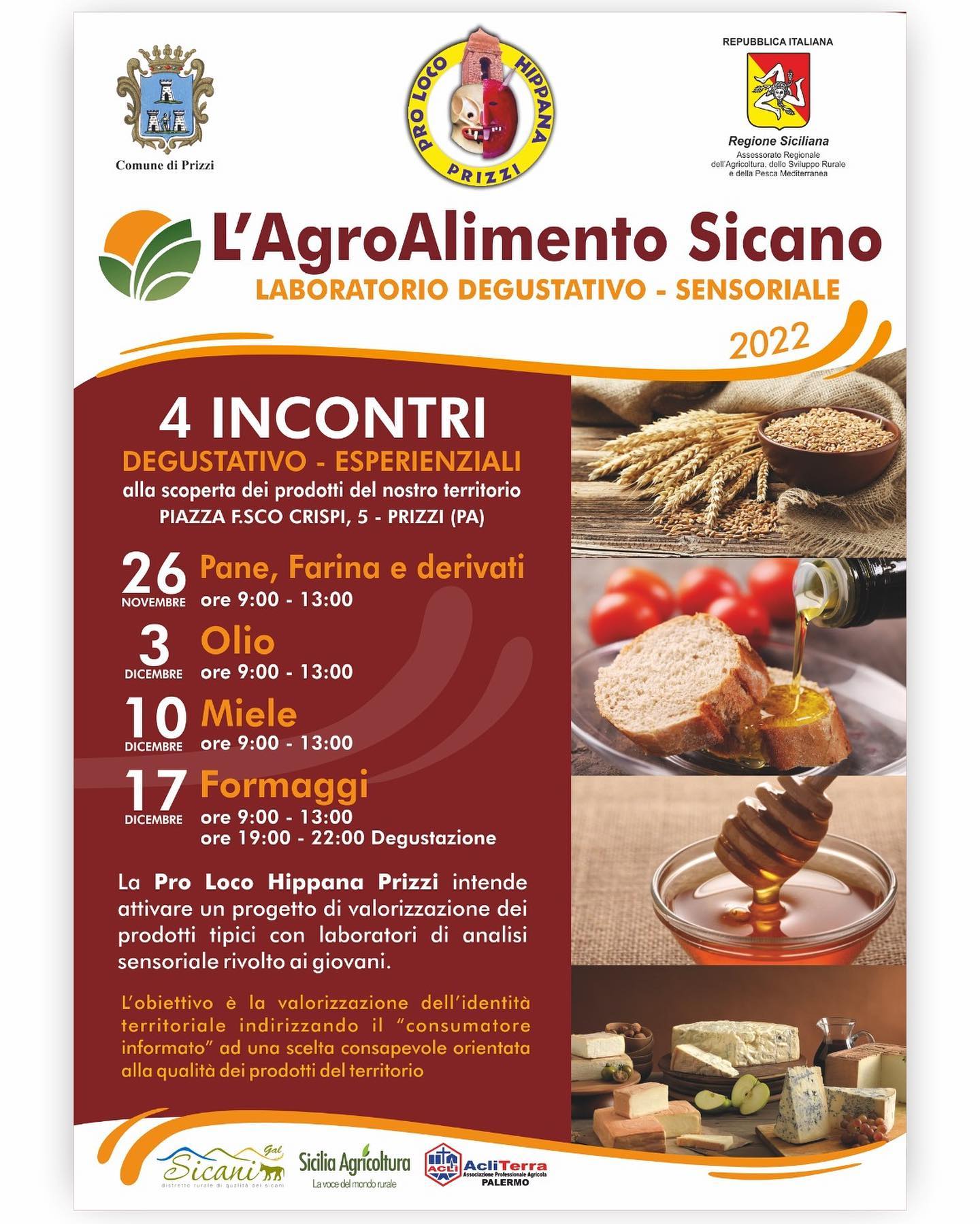 Scopri di più sull'articolo Prizzi: l’agroalimentare del territorio sicano si mette in mostra. F. Liberto