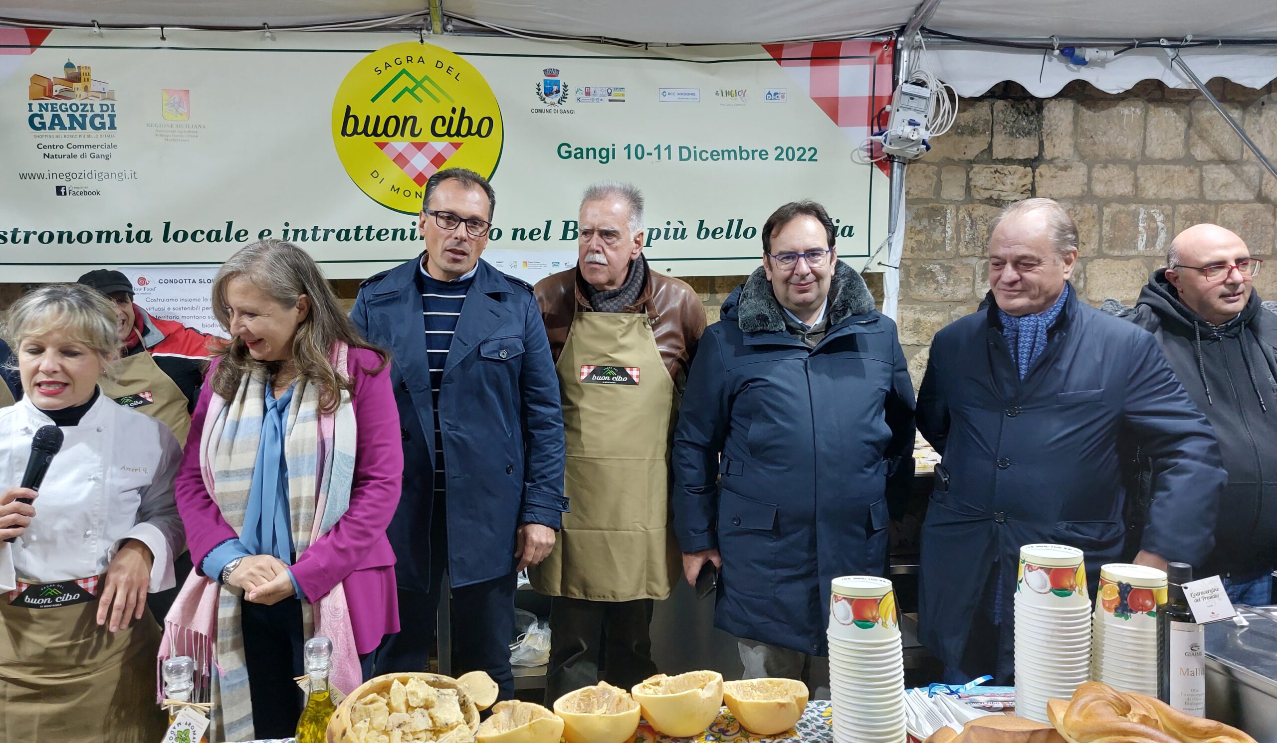 Scopri di più sull'articolo Gangi, successo per la prima sagra regionale del buon cibo di montagna. F. Liberto