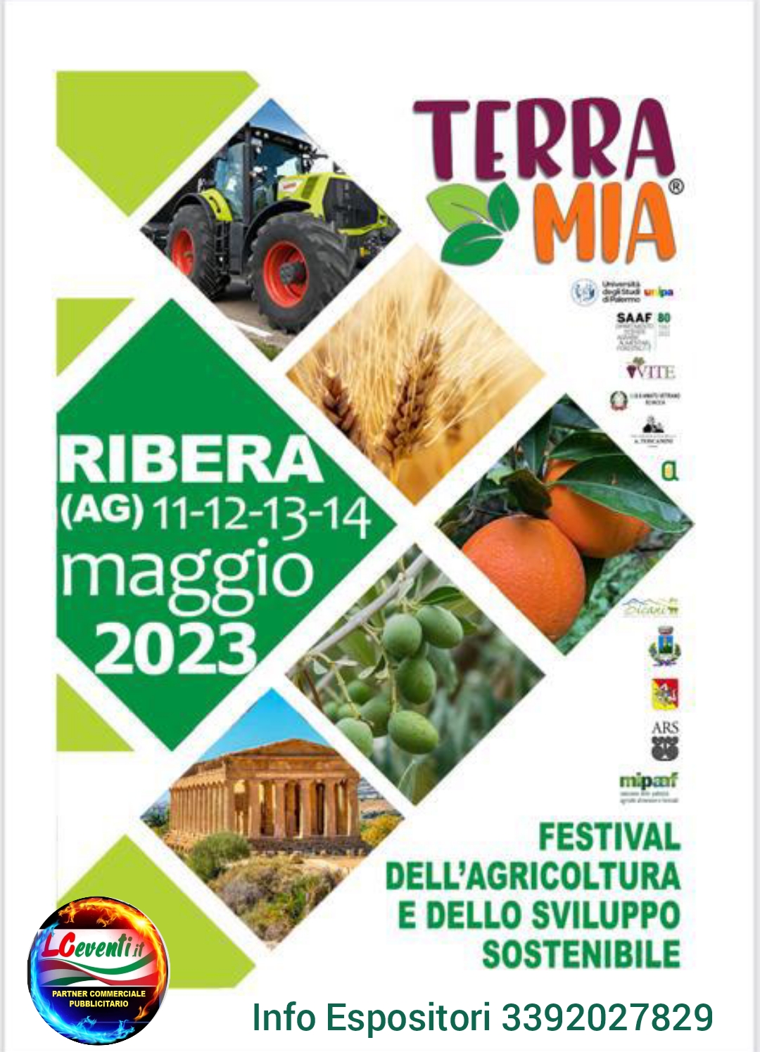 Scopri di più sull'articolo Ribera ospita la manifestazione “Terra Mia” Festival dell’agricltura e dello sviluppo sostenibile. Redazione
