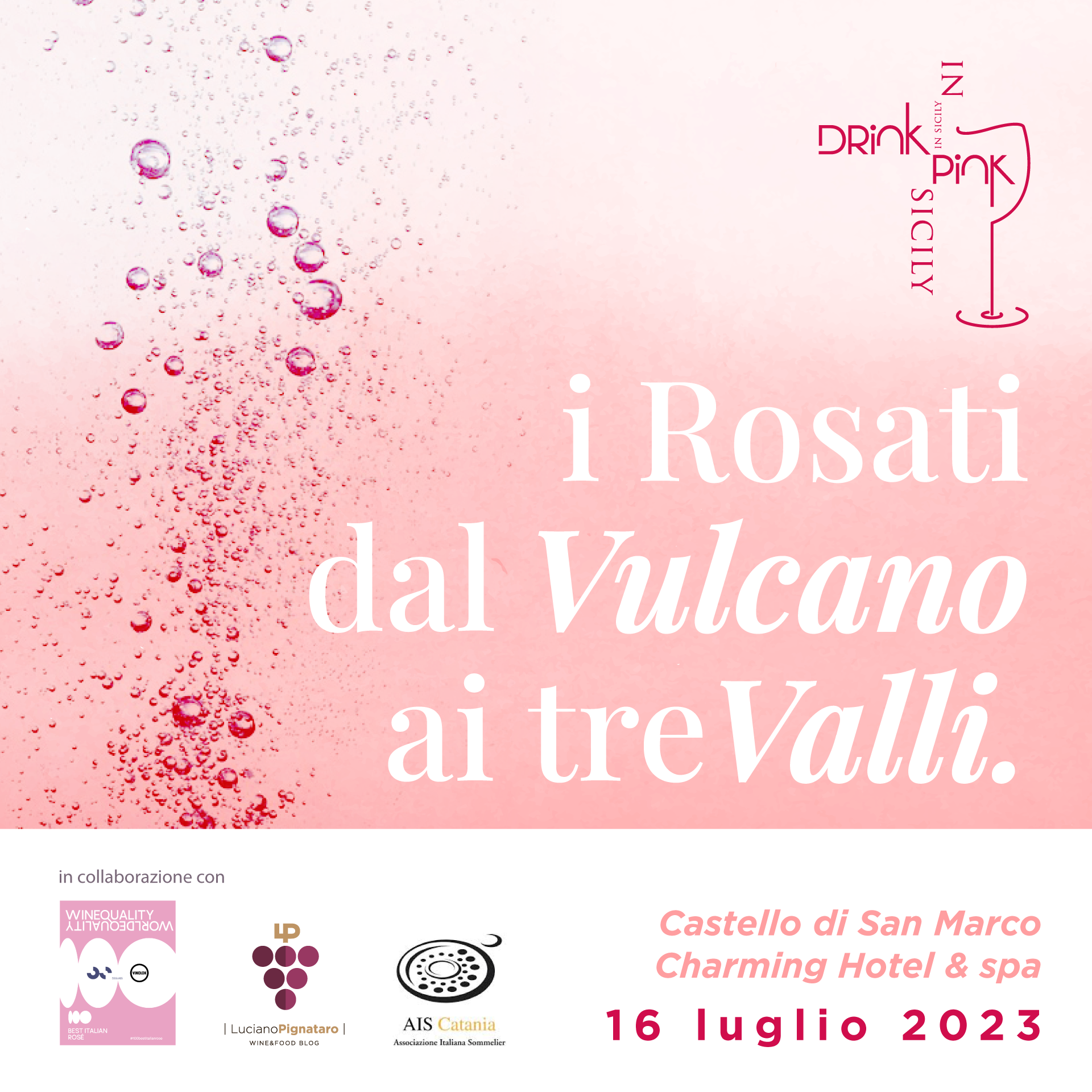 Scopri di più sull'articolo “Drink Pink in Sicily”, a Calatabiano l’evento più rosa dell’isola